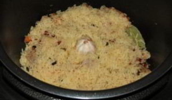 плов со свининой в скороварке