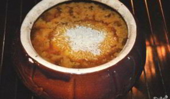 плов в горшочках со свининой