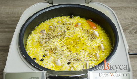 плов в мультиварке