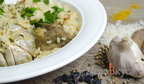 плов в мультиварке