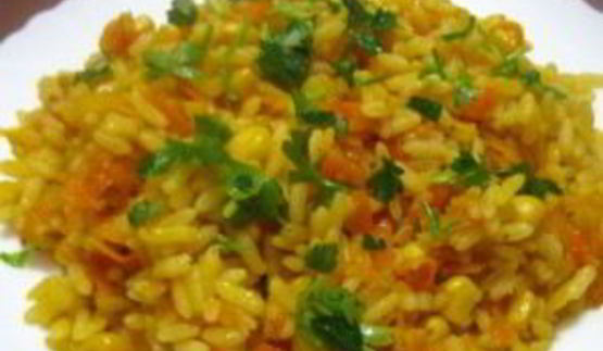 вегетарианский плов с овощами