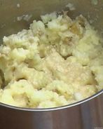 Пюре из молодого картофеля с пармезаном