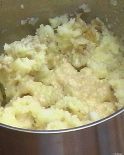 Рецепт пюре из молодого картофеля с пармезаном