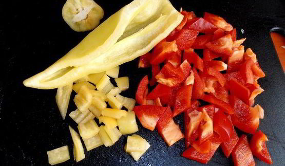 ароматное рагу с колбасками