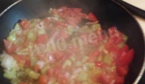баклажанное рагу с овощами