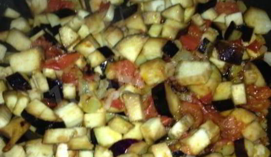 баклажанное рагу с овощами