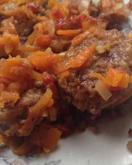 Рецепт фрикаделек с овощным рагу