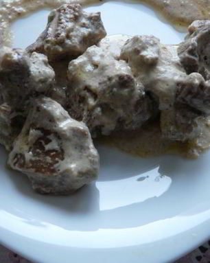 Фрикасе из утки