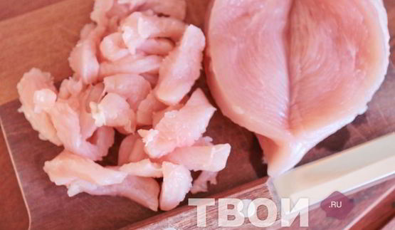 фрикасе с грибами