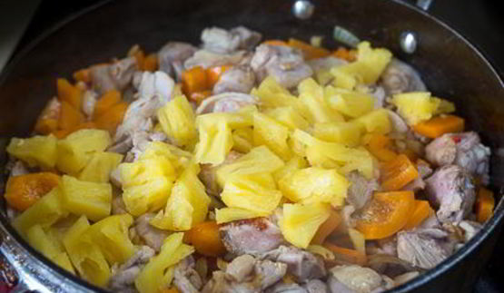 карибское рагу из курицы