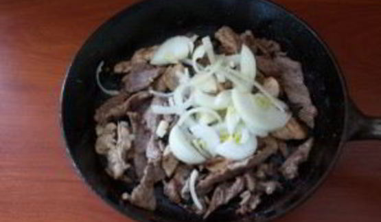 картофельное рагу с мясом