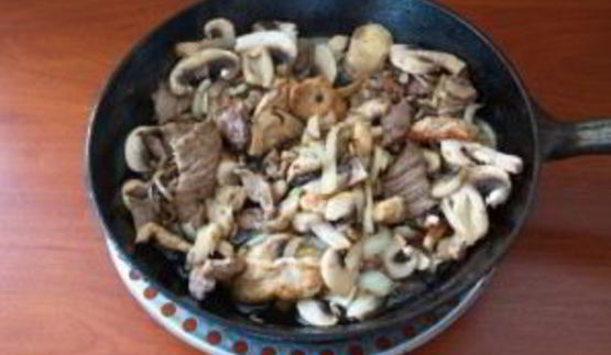 картофельное рагу с мясом