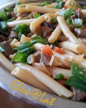 Мини-маккерончини с аппетитным рагу