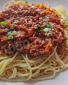 Мясное рагу Болоньезе для спагетти и другой пасты