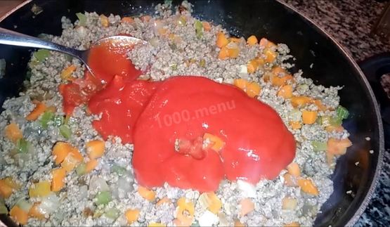 мясное рагу болоньезе для спагетти и другой пасты