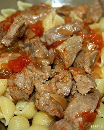 Рецепт острого рагу из говядины