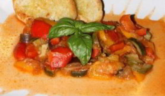 овощное рагу на сковороде