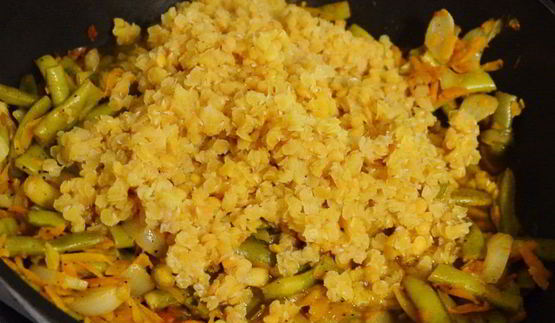 овощное рагу с чечевицей