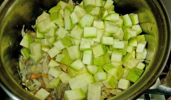 овощное рагу с грибами