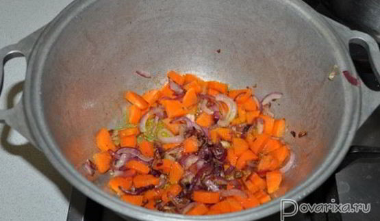 овощное рагу с индейкой