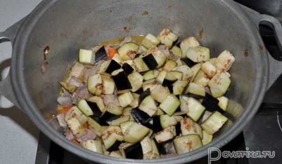 овощное рагу с индейкой