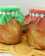 Овощное рагу с кабачками на зиму