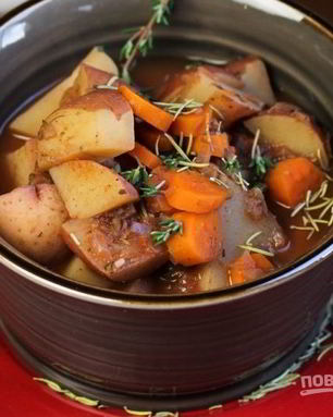 Овощное рагу с картошкой