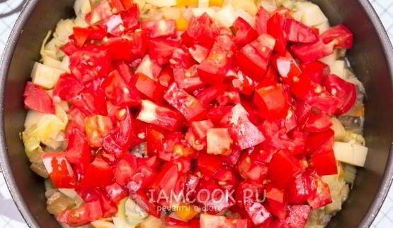 овощное рагу с красной фасолью