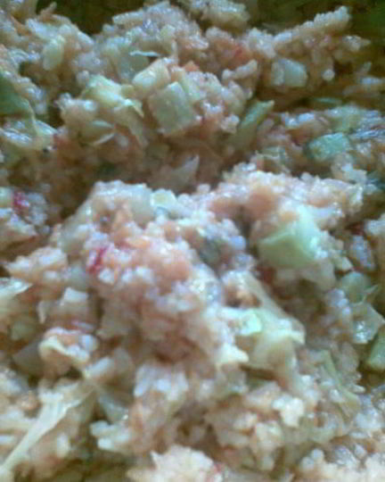 Рецепт овощного рагу с рисом