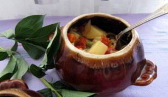 овощное рагу в горшочках