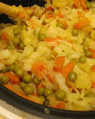 Овощное рагу в мультиварке