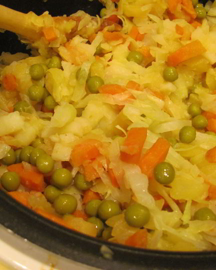 Рецепт овощного рагу в мультиварке