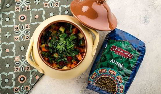 овощное рагу, запеченное в горшочках