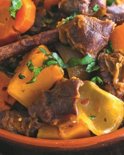 Рецепт пряного рагу из говяжьей голяшки