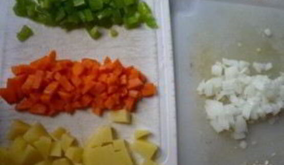 рагу из фарша с кабачками