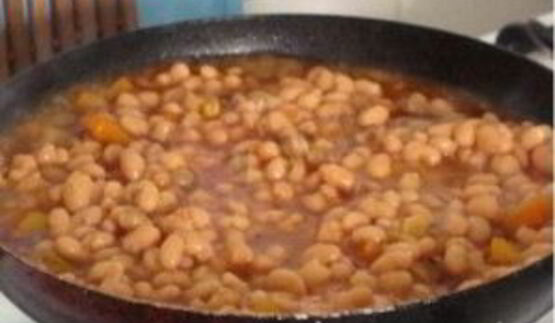 рагу из фасоли с овощами