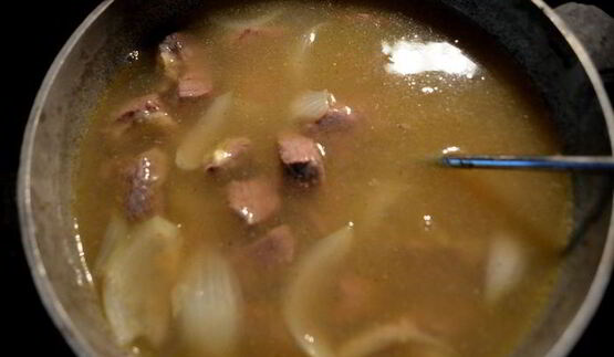 рагу из говядины с лапшой