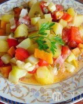 Рагу из кабачков