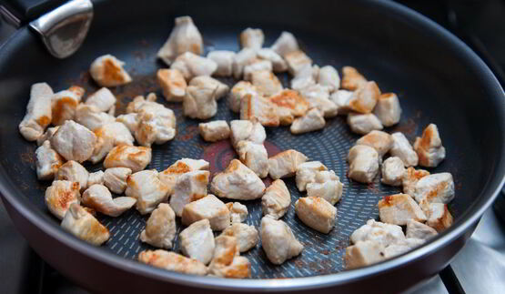 рагу из курицы и стручковой фасоли