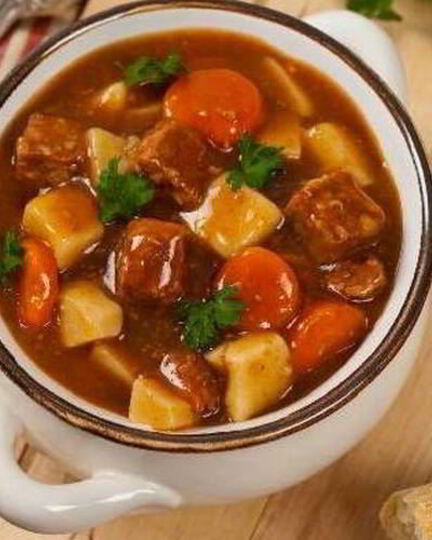 Рецепт рагу из овощей с мясом ягненка