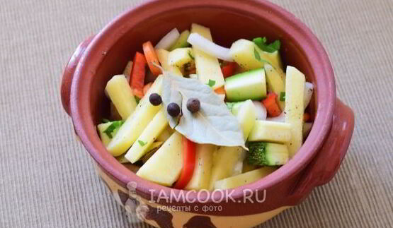 рагу овощное с мясом и картошкой