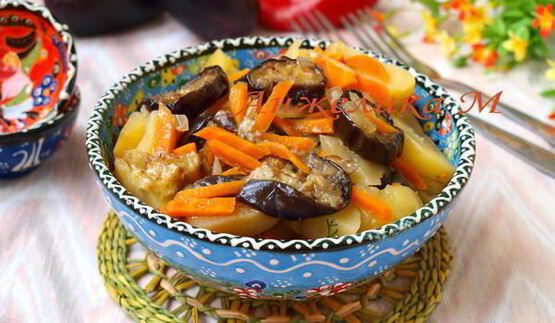 рагу с баклажанами