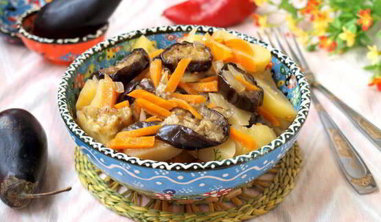 рагу с баклажанами