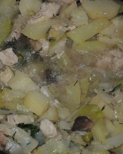 Рецепт рагу с грибами в мультиварке