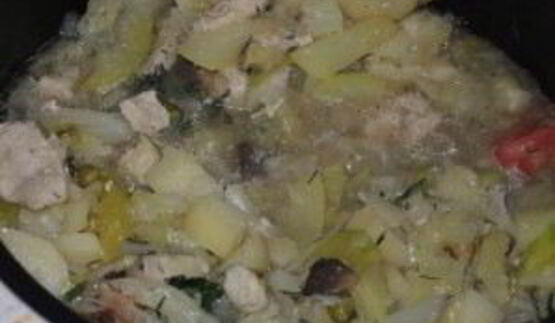 рагу с грибами в мультиварке