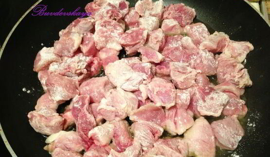 рагу с яблоками по-иракски