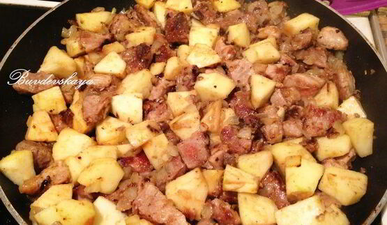 рагу с яблоками по-иракски