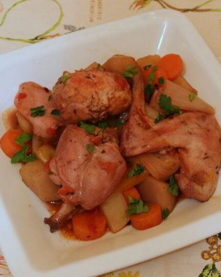 Рецепт рагу в казане