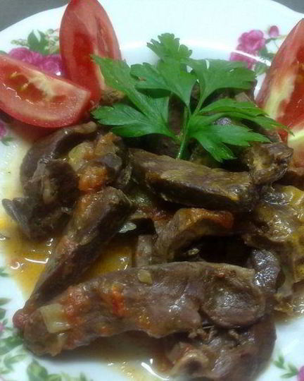 Рецепт сердечного рагу