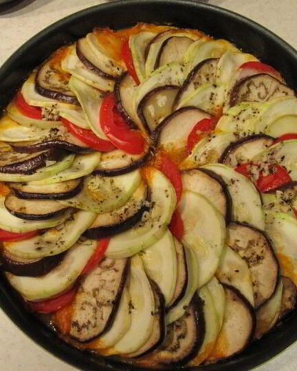 Рецепт рататуя по-деревенски